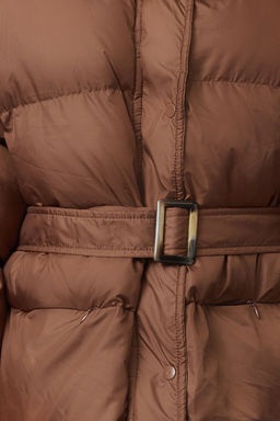 TRENDYOLMILLA Siyah Oversize Yakas? Pelus Detayl? Sisme Mont TWOAW25MO00318  фото 3