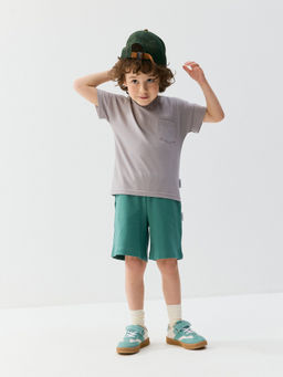 Футболка базовая Пепел с карманом - Bungly фото 3