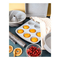 Скалка из натурального мрамора Walmer Nordic, цвет черный  фото 7