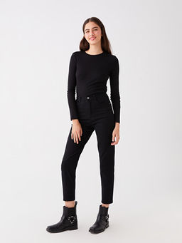 Mom Fit Kad?n Jean Pantolon