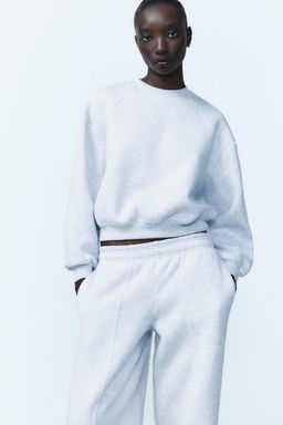 BASIC PLUSH SWEATSHIRT - Zara фото 2