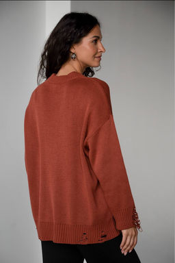 Джемпер ДЖв 1364-1 Коралловый - T.C.T фото 16