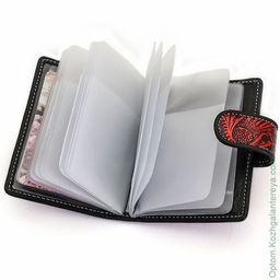 Женская кожаная визитница Sergio Valentini СВ 8147-010  фото 6