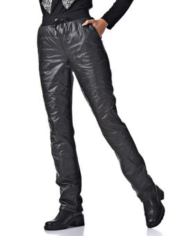 Утепленные Брюки еврофлис +плащевка - А+б коллекция фото 21