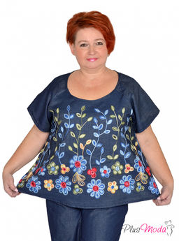 Туника Модель №1466 размеры 44-84 - Plusmoda фото 19