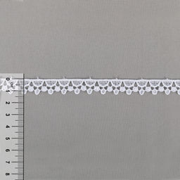 Гипюр Gamma 13 мм GGM-1301 в пакете 10 м 0.2 Турция GP001WH белый