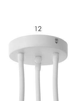 Светильник потолочный 10119/3, 3хE27, 60 Вт, белый