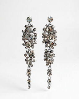 Серьги с чешскими кристаллами