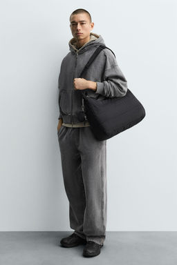 QUILTED NYLON BAG