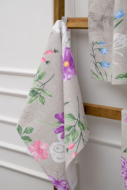 Набор полотенец Бабочки и цветы - Avictory фото 4