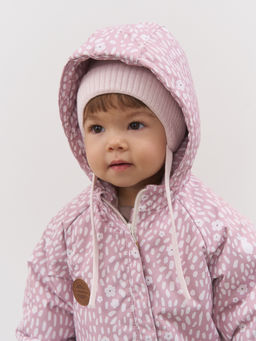 Комбинезон демисезонный мембранный Солнечные зайчики - розовый 0+ - Bungly фото 8