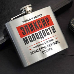 Фляжка Эликсир молодости, 150 мл