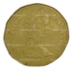 Монета 1 доллар 1989 года Канада