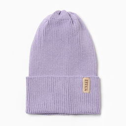 Шапка женская MINAKU, размер 52-56, цвет лаванда