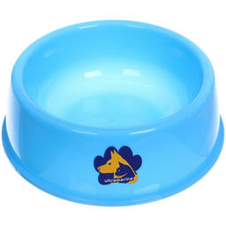 Цена за 5 шт. Миска пластиковая "ПЭТС", цвет голубой, 15,5*5см /280мл