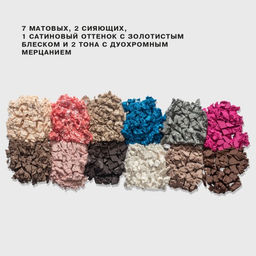 Influence Beauty Палетка теней/ Eyeshadow palette "Filler Cult" 01