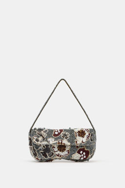 BEADED SHOULDER BAG