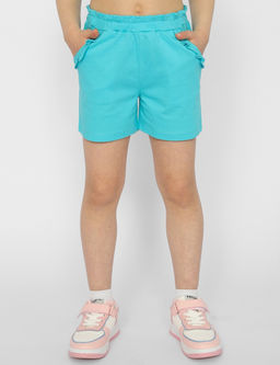 CRB wear/CSKG 70374-40-372 Шорты для девочки,бирюзовый/Ex.Cherubino