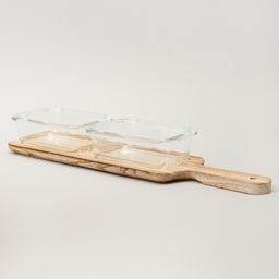 МЕНАЖНИЦА 2-Х СЕКЦИОННАЯ НА ДЕРЕВЯННОЙ ПОДСТАВКЕ 370 МЛ - Lefard фото 4