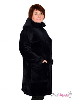 Куртка-толстовка Модель №496 размеры 44-84 - Plusmoda фото 7