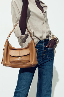 DOUBLE HANDLE POCKET BAG - Zara фото 2