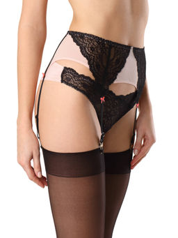 CONTE Пояс для чулок Taboо TA0010 камея с черным