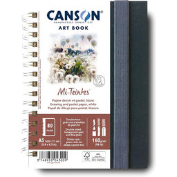 "Canson" ART BOOK Скетчбук Mi-Teintes A5 160 г/м2 на спирали 80 л. C31200L010