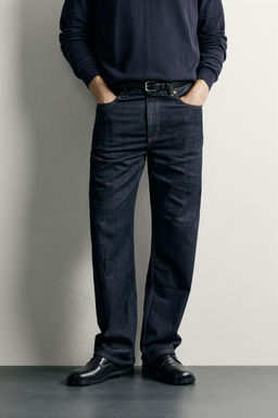 JEANS STRAIGHT FIT / ?ndigo oscuro - Zara фото 2