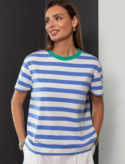 Футболка из премиального хлопка с эластаном