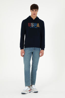 Мужской темно-синий свитшот Неожиданная скидка в корзине - U.s. polo assn фото 4