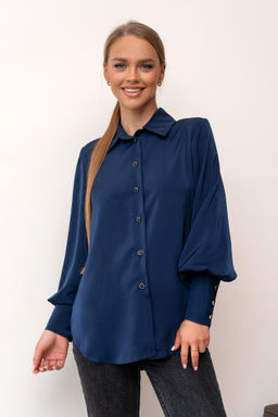 Рубашка Open Style 5281 синий