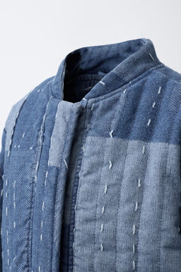 PATCHWORK BOMBER JACKET - Zara фото 5