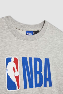 DeFactoFit Толстовка оверсайз с круглым вырезом NBA NBA  фото 23