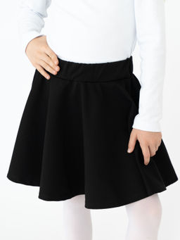 Юбка детская школьная черная 454 (134, 68)