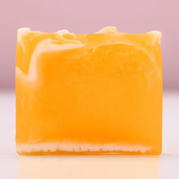 Мыло для рук ручной работы, 90 г, аромат снежной облепихи, Чистое счастье фото 3