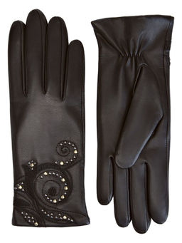 Перчатки женские ш+каш. IS01439 black - Eleganzza фото 2