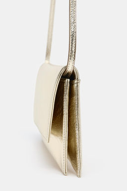 EMBOSSED FLAP BAG - Zara фото 4