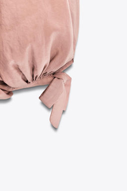 ZW COLLECTION FLOWING GATHERED TROUSERS - Zara фото 4