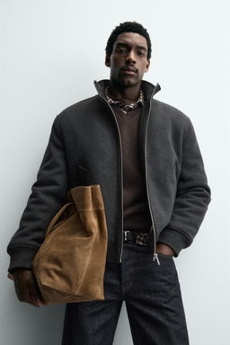 COMBINED BOMBER JACKET - Zara фото 5