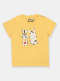 CRB wear/CSBG 63771-30-396 Футболка для девочки,желтый/Ex.Cherubino