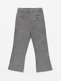 Beli Lastikli Basic K?z Bebek Tayt Pantolon