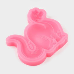 Цена за 2 шт. Молд Динозавр, силикон, 8?8?12 см, розовый - Simaland фото 2