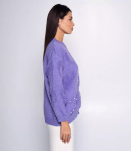 Джемпер #КТ642 (2), сиреневый - Dommod фото 2