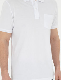 Beyaz Regular Fit Basic Ti__rt - Pierre cardin фото 13