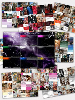 Карта желаний своими руками в тубусе «Любовь к себе», набор для творчества.