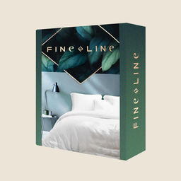 КПБ 2.0 люкс перкаль Fine Line с простынью на резинке (70х70) рис. 6793-1 Мелодия сна (белый) new - Тейковский хлопчато-бумажный комбинат фото 4
