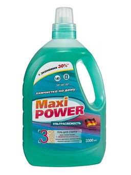 Гель для стирки Maxi Power Ультрасвежесть (3300мл)