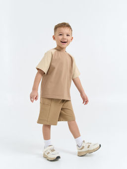 Шорты карго Песок - Bungly фото 7