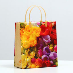 Цена за 10 шт. Пакет «Цветочная фантазия», мягкий пластик, 26×23 см, 110 мкм