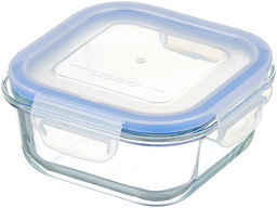 Контейнер из жаропрочного стекла с крышкой из пластика, 0,53 л, CRISTALLINO, арт.003125 /Mallony/